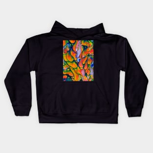 Dripping Colors Kids Hoodie